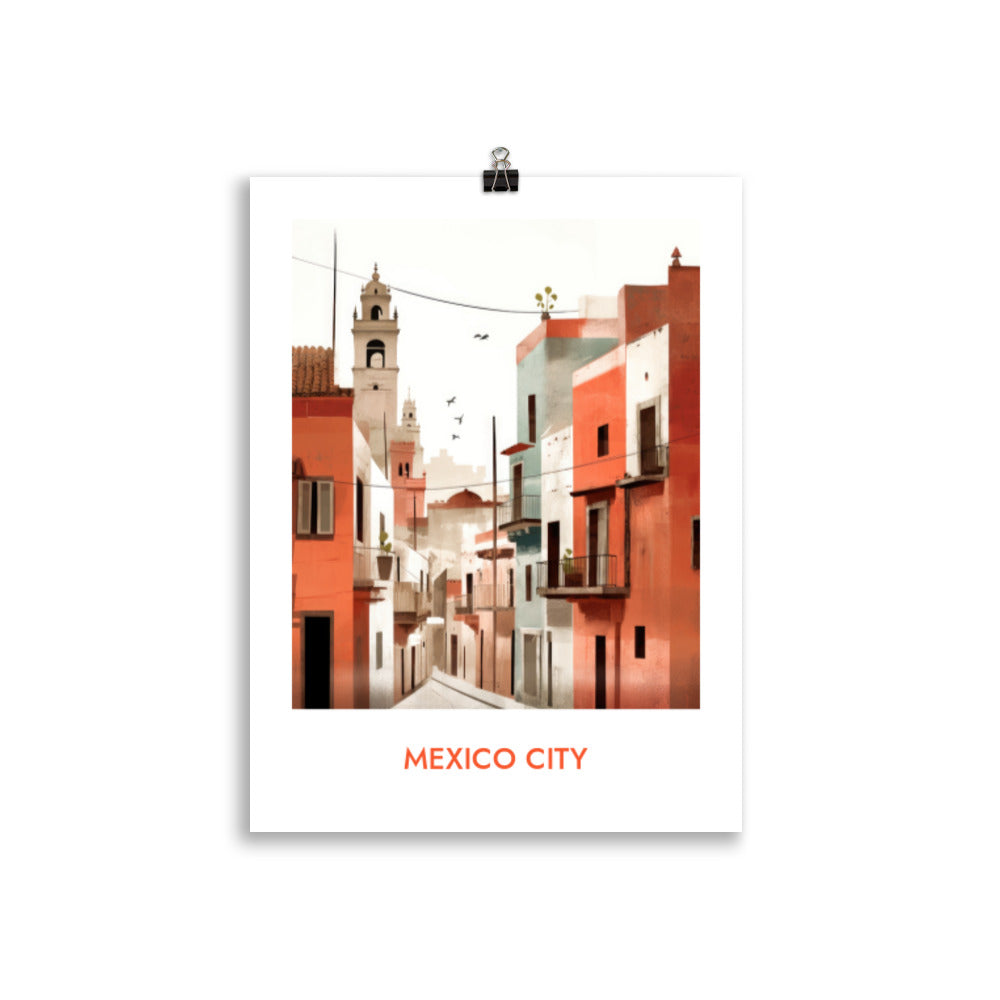 Mexico City - mit Schrift