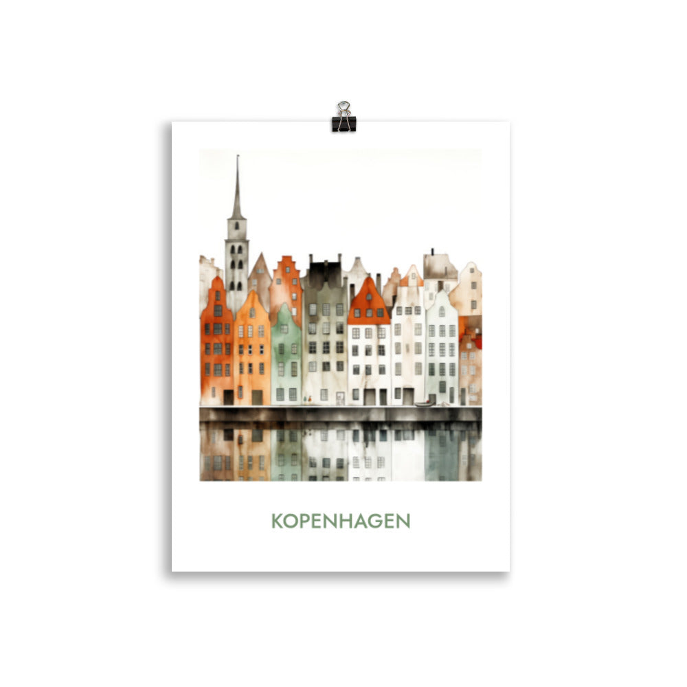 Copenhague - avec écriture