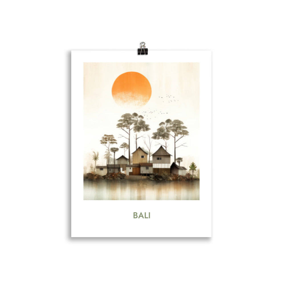 Bali - mit Schrift