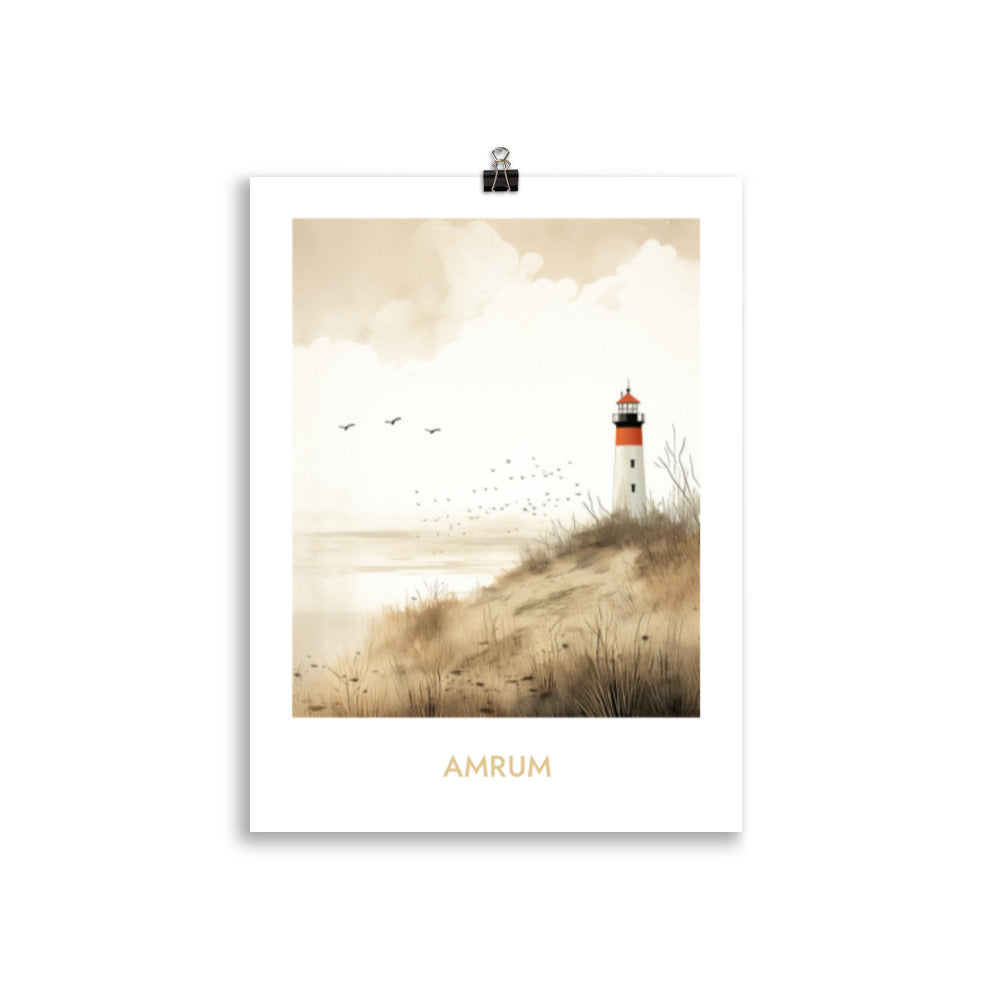 Amrum - mit Schrift