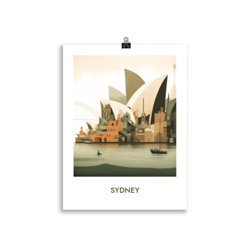 Sydney - mit Schrift