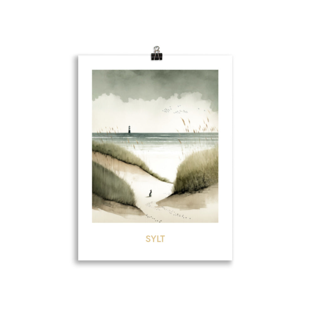 Sylt - mit Schrift