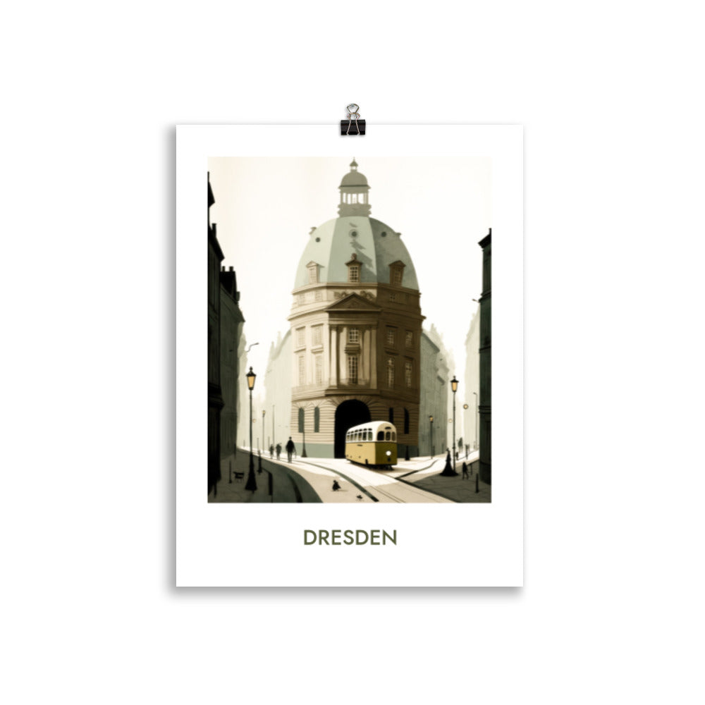 Dresden - mit Schrift