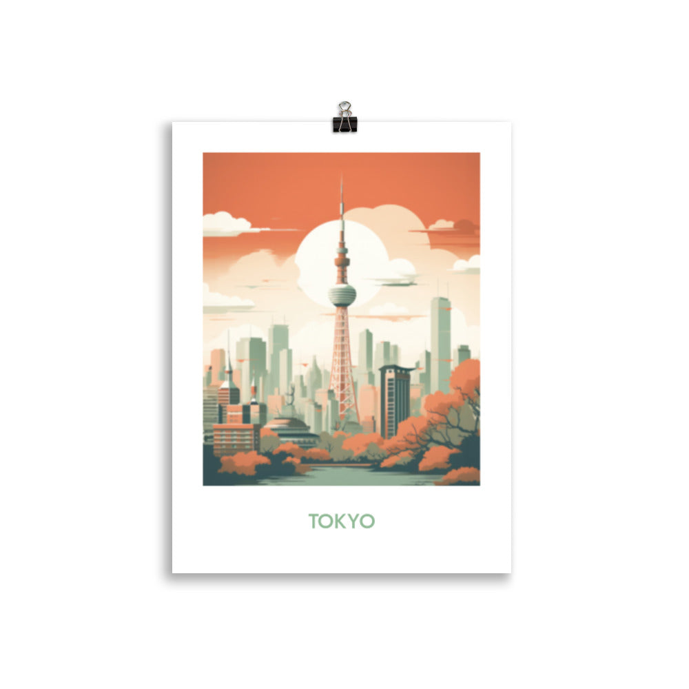Tokyo - mit Schrift