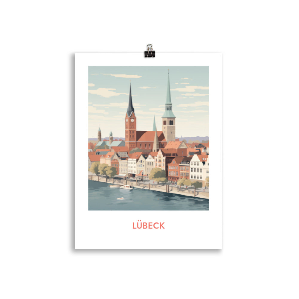 Lübeck - mit Schrift