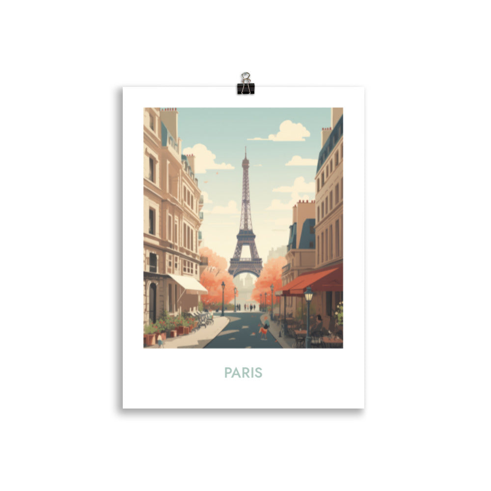 Paris - mit Schrift