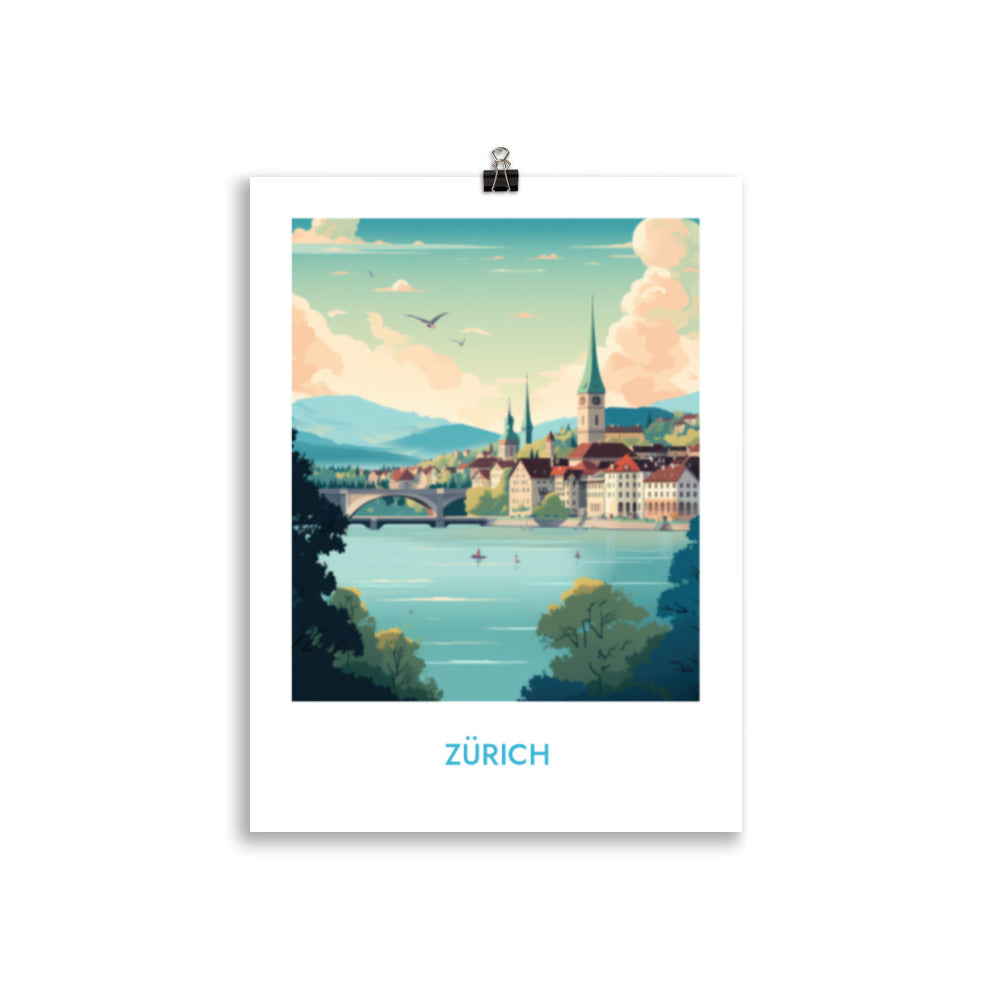 Zurich - avec écriture