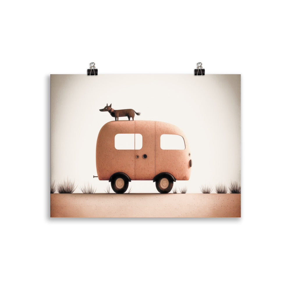 Mobile Hundehütte