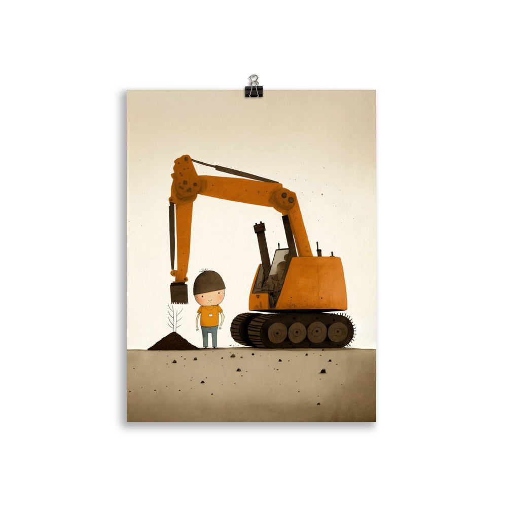 Excavator driver
