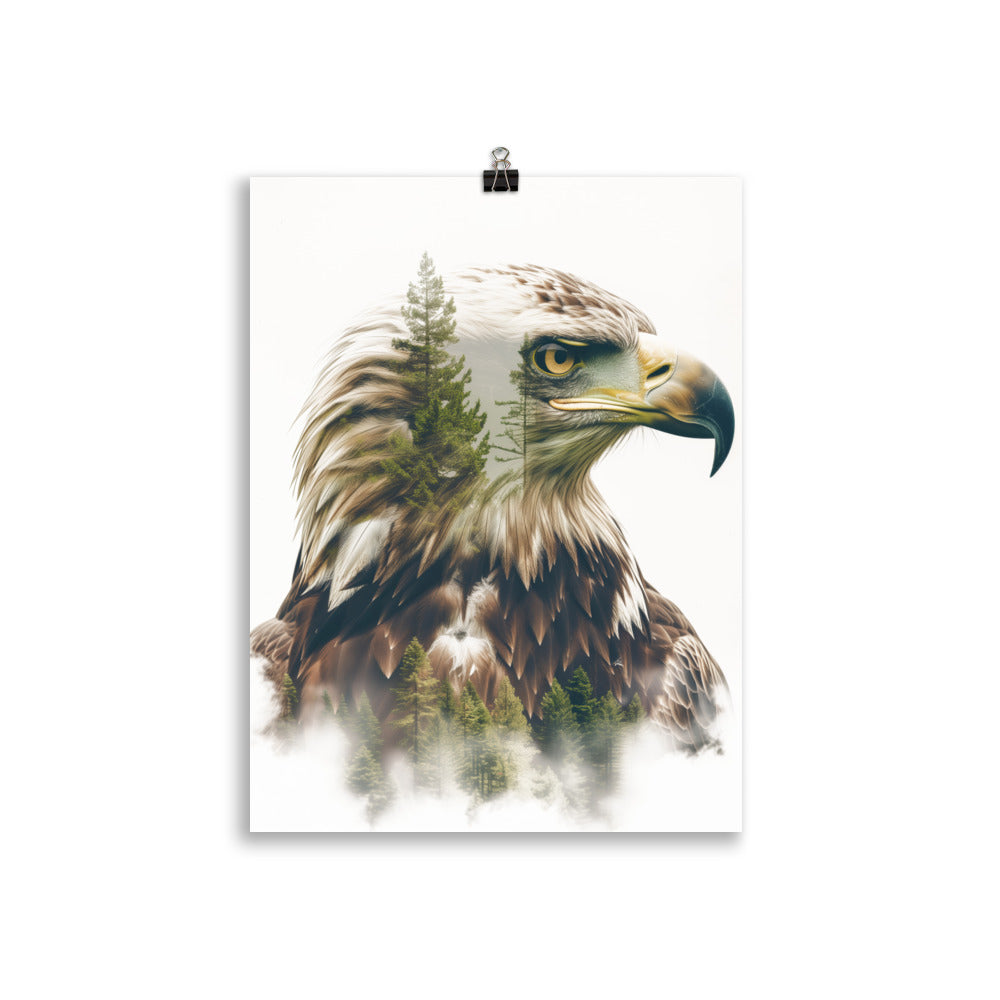 Double exposure eagle 2