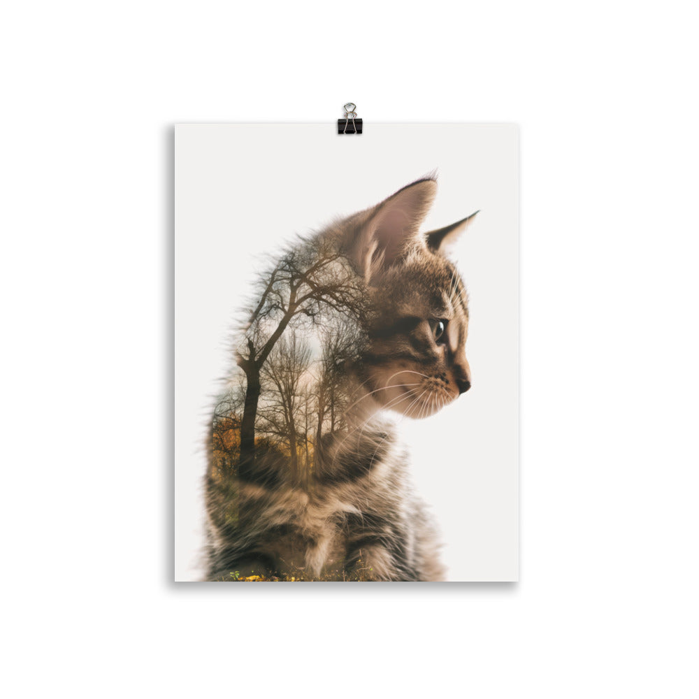 Double exposure kitten 3