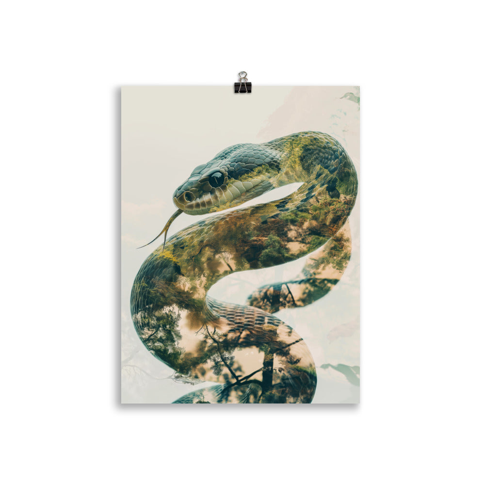 Double exposure snake