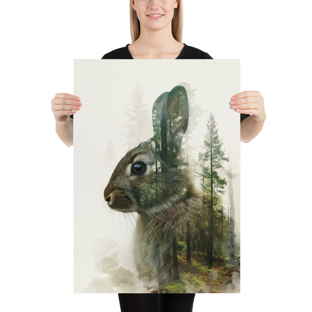 Lapin double exposition 1