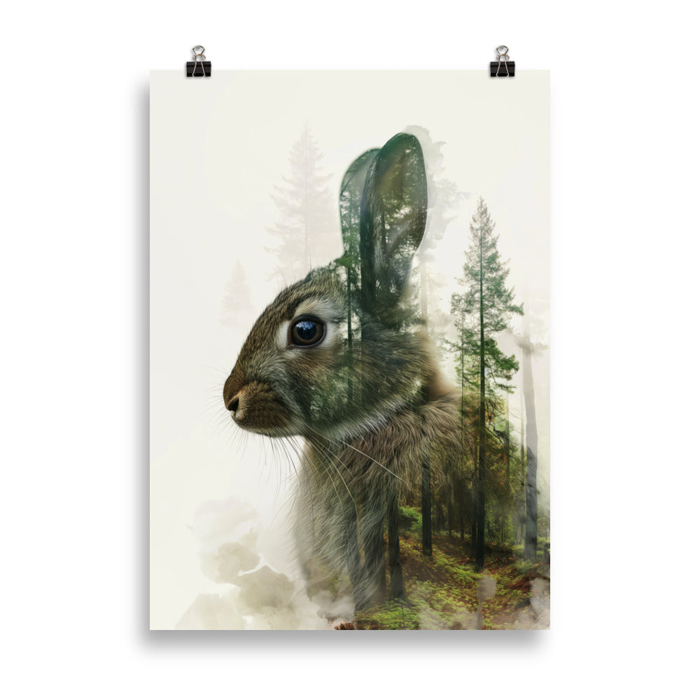Lapin double exposition 1