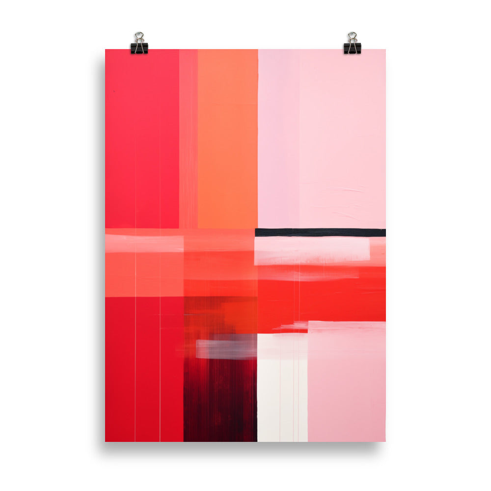 Eruption in red