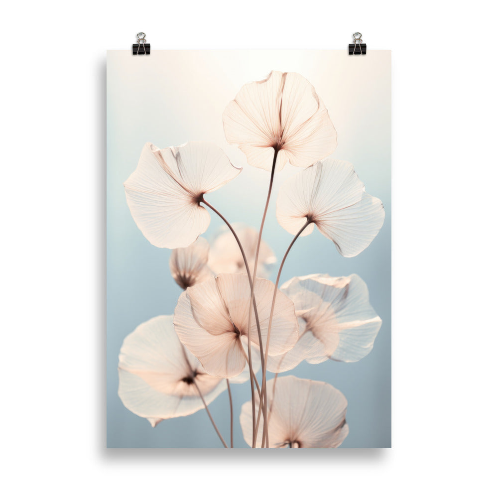 Fleurs en contre-jour