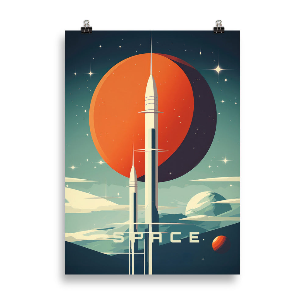 Lancement de fusée