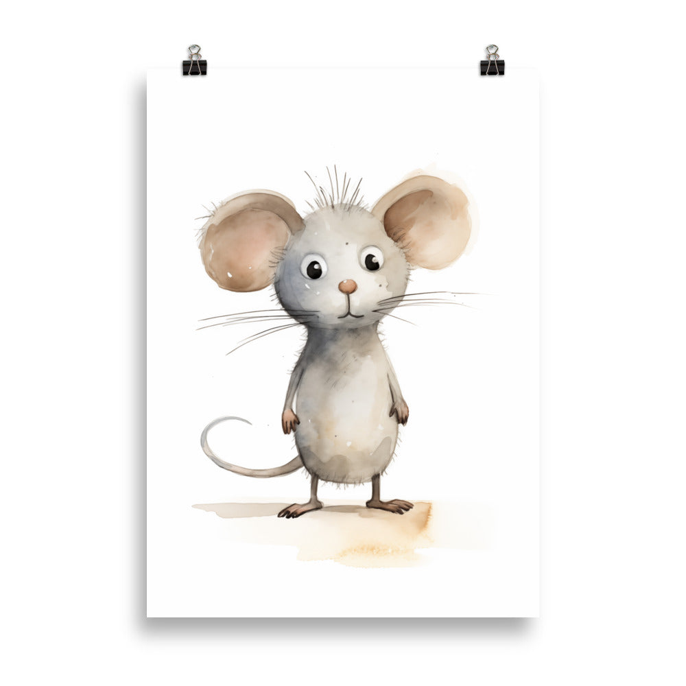 Souris curieuse