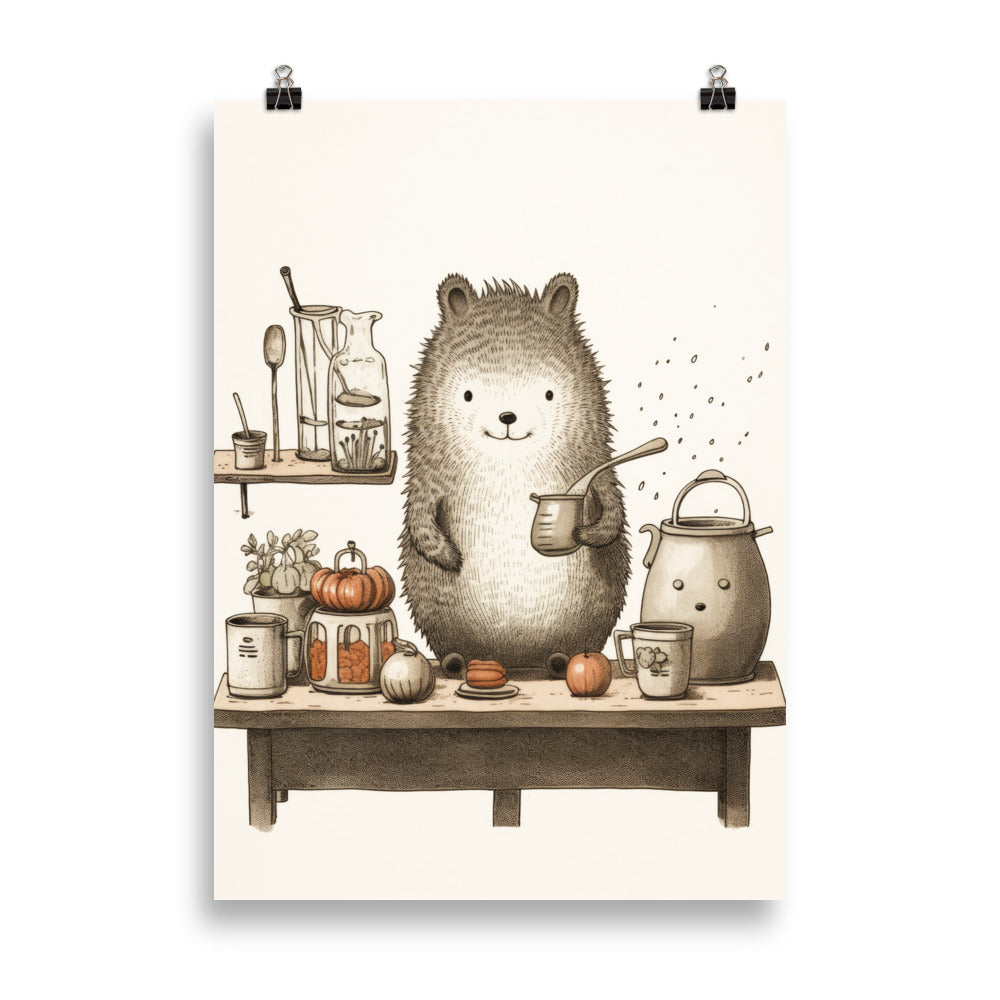 kitchen bear