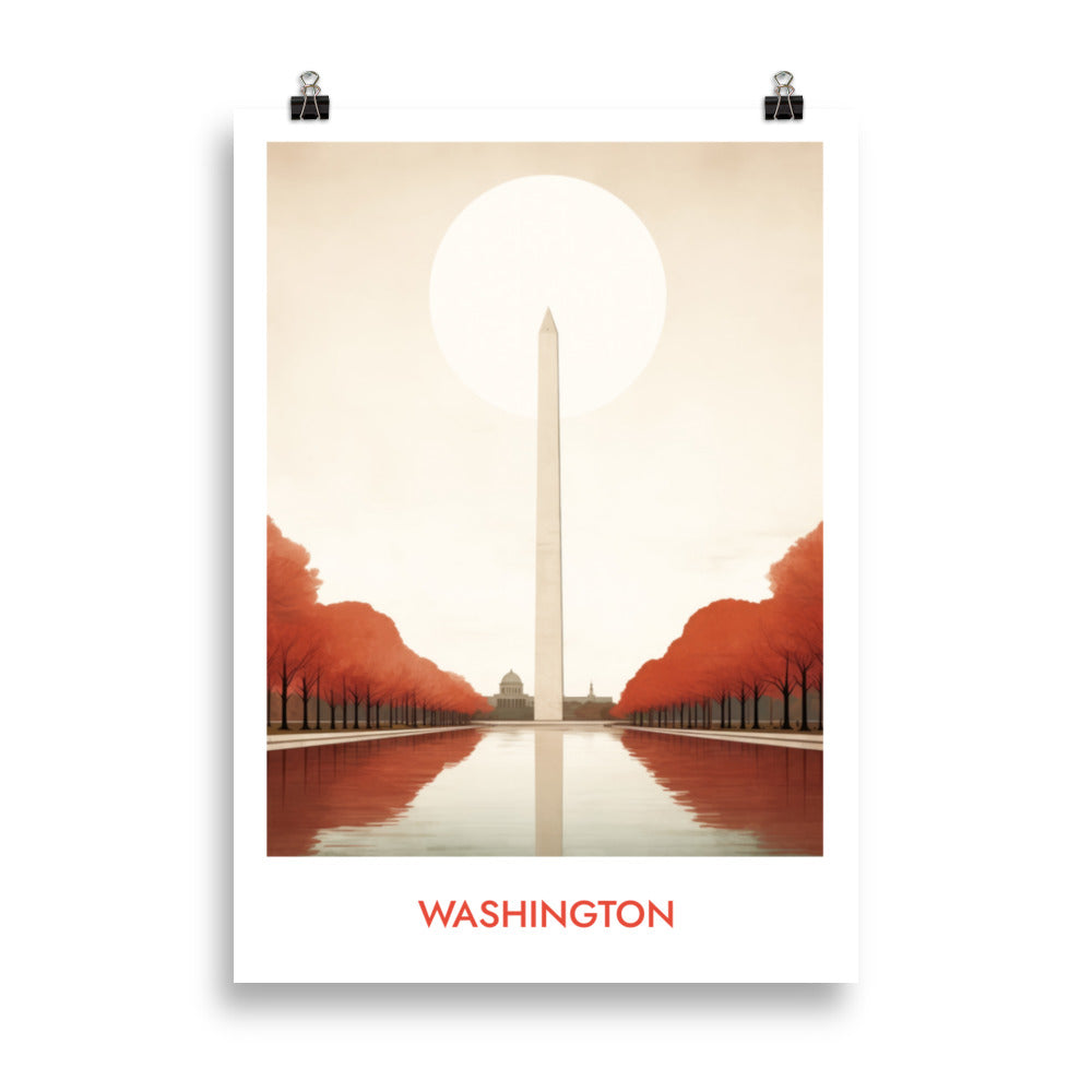 Washington - mit Schrift