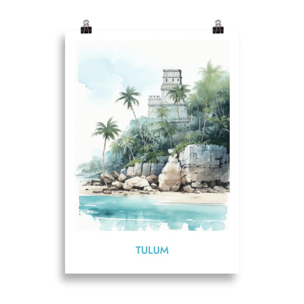Tulum - avec écriture