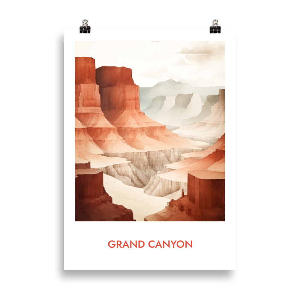 Grand Canyon - mit Schrift