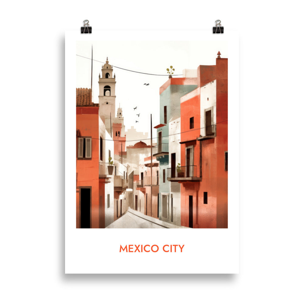 Mexico City - mit Schrift