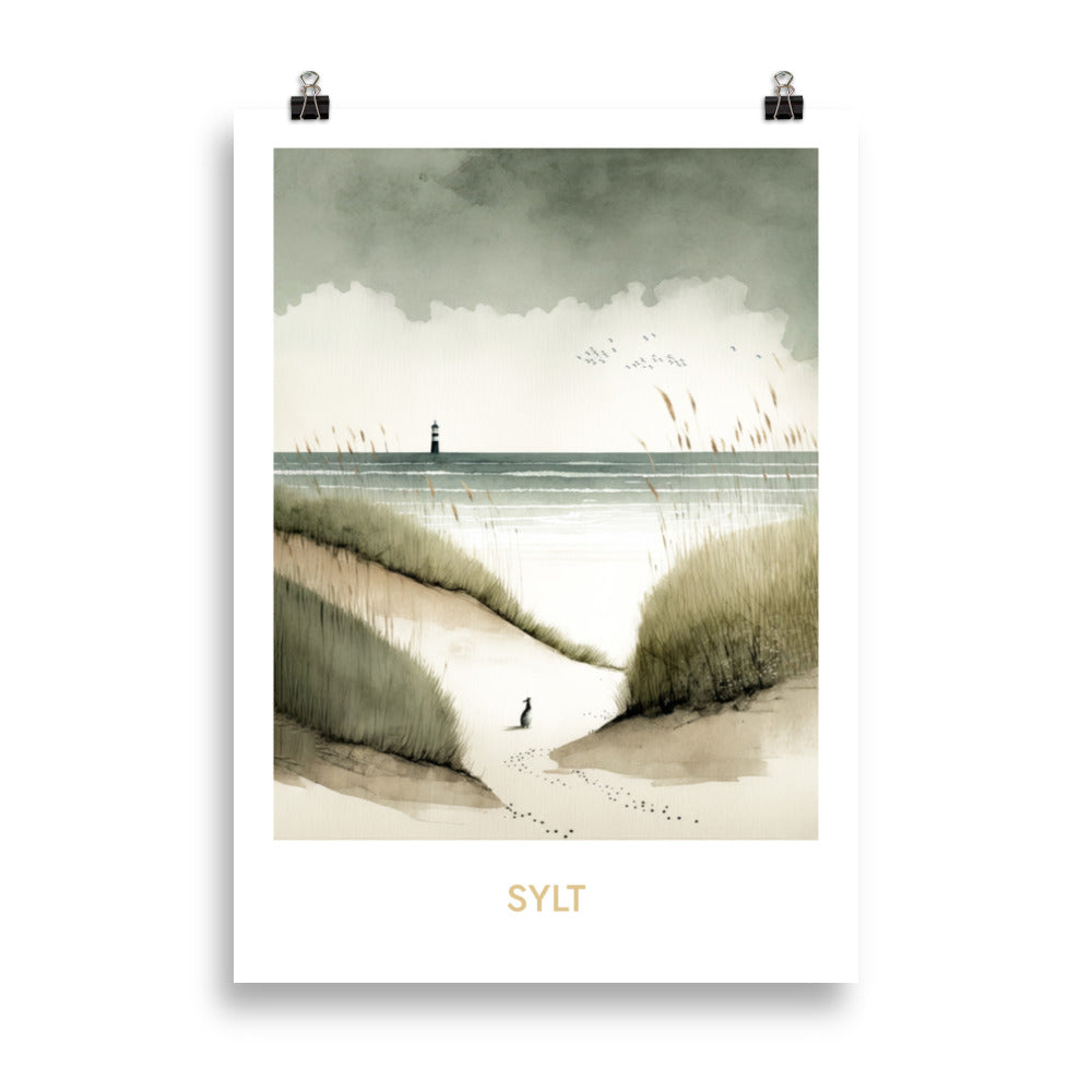 Sylt - mit Schrift