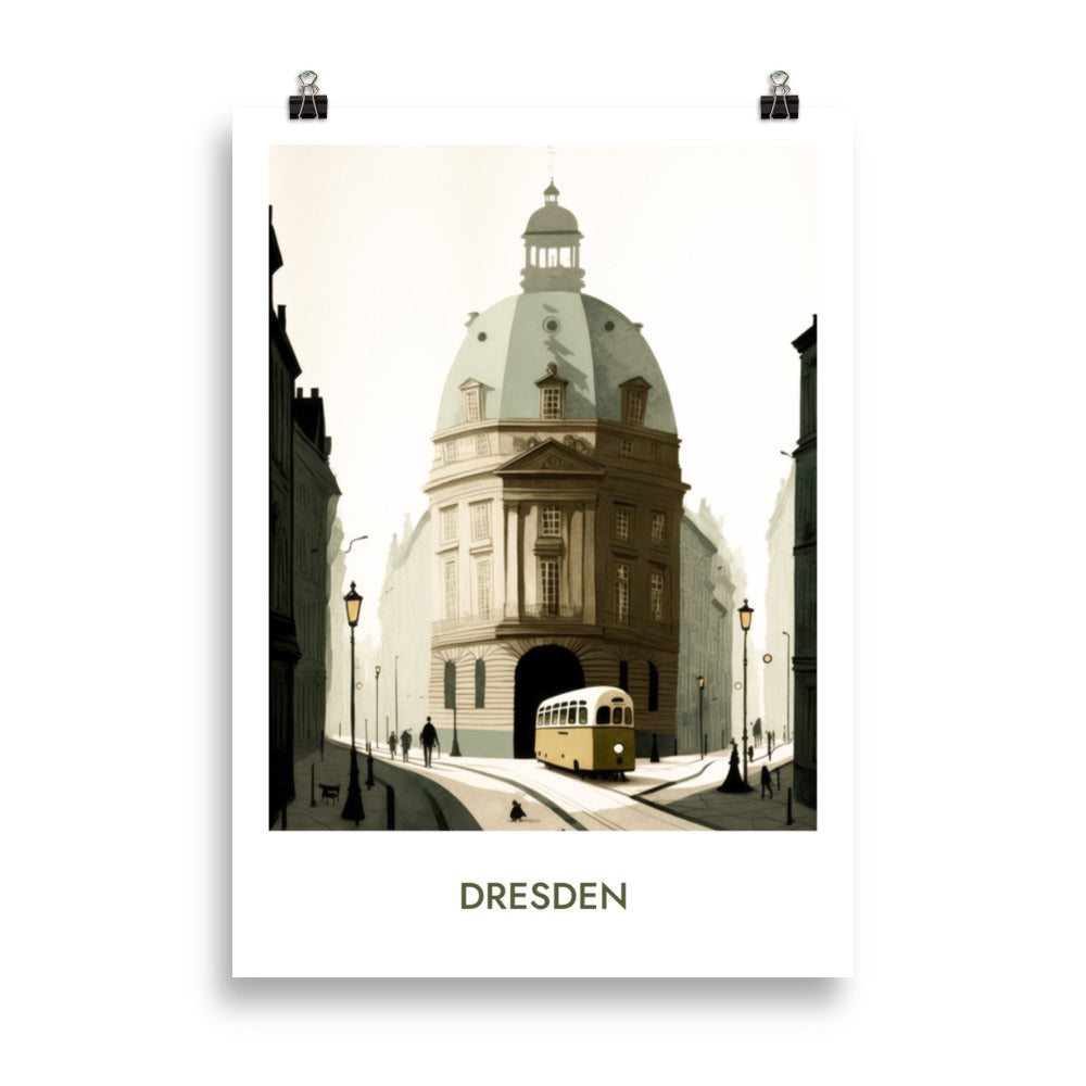 Dresden - mit Schrift