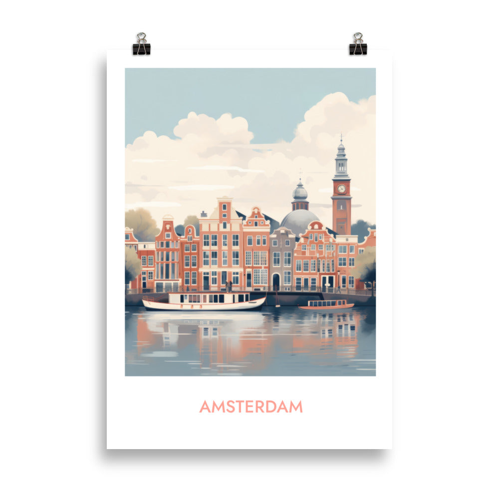 Amsterdam - avec écriture
