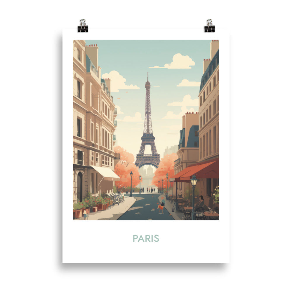 Paris - mit Schrift