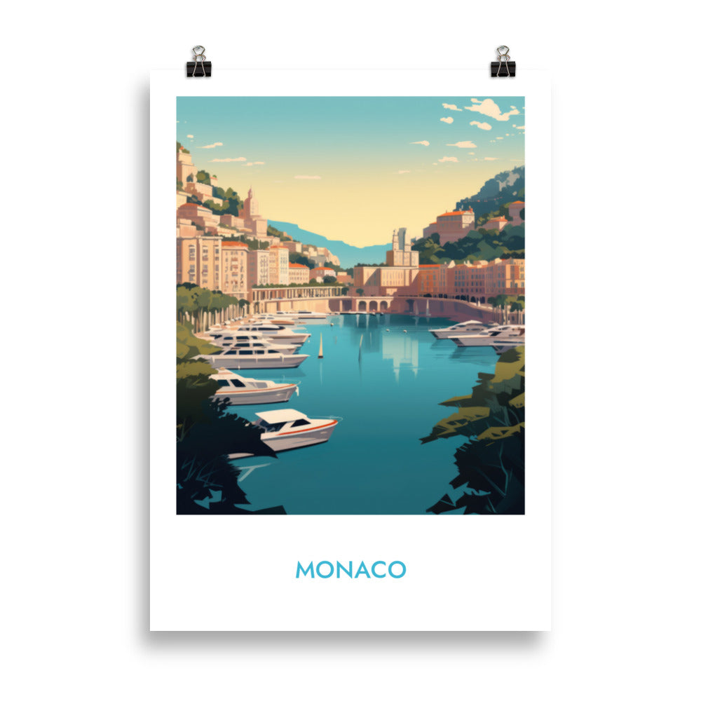 Monaco - avec écriture