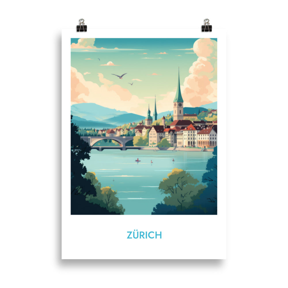 Zurich - avec écriture