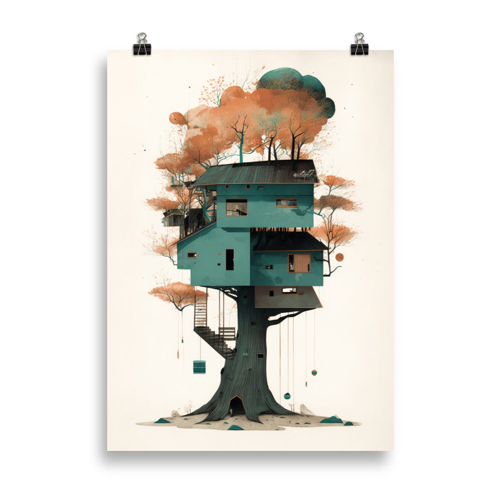 Cabane dans les arbres version 1