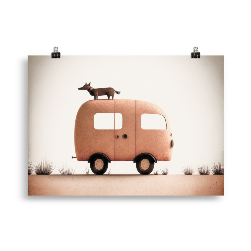Mobile Hundehütte