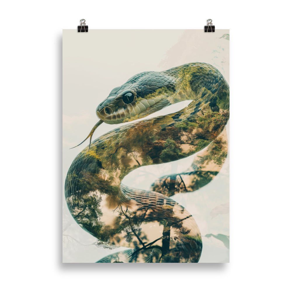 Double exposure snake