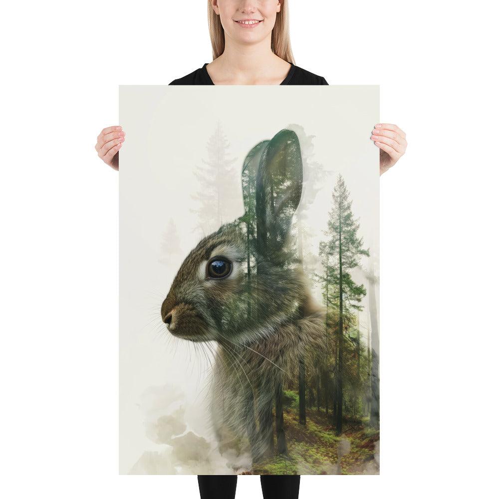 Lapin double exposition 1