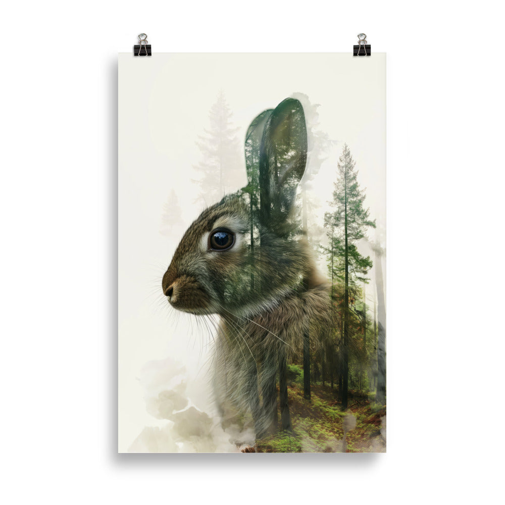 Lapin double exposition 1