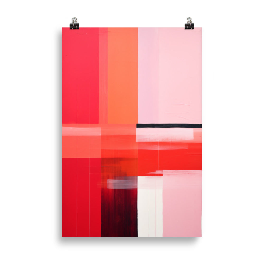 Eruption in red