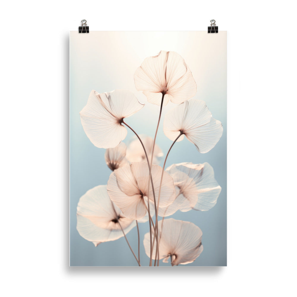 Fleurs en contre-jour
