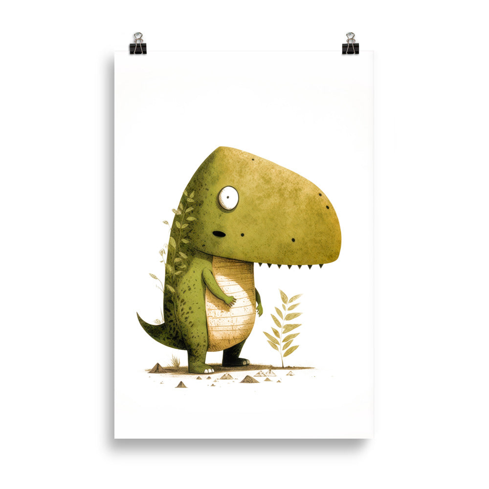 Tyrannosaure effrayé