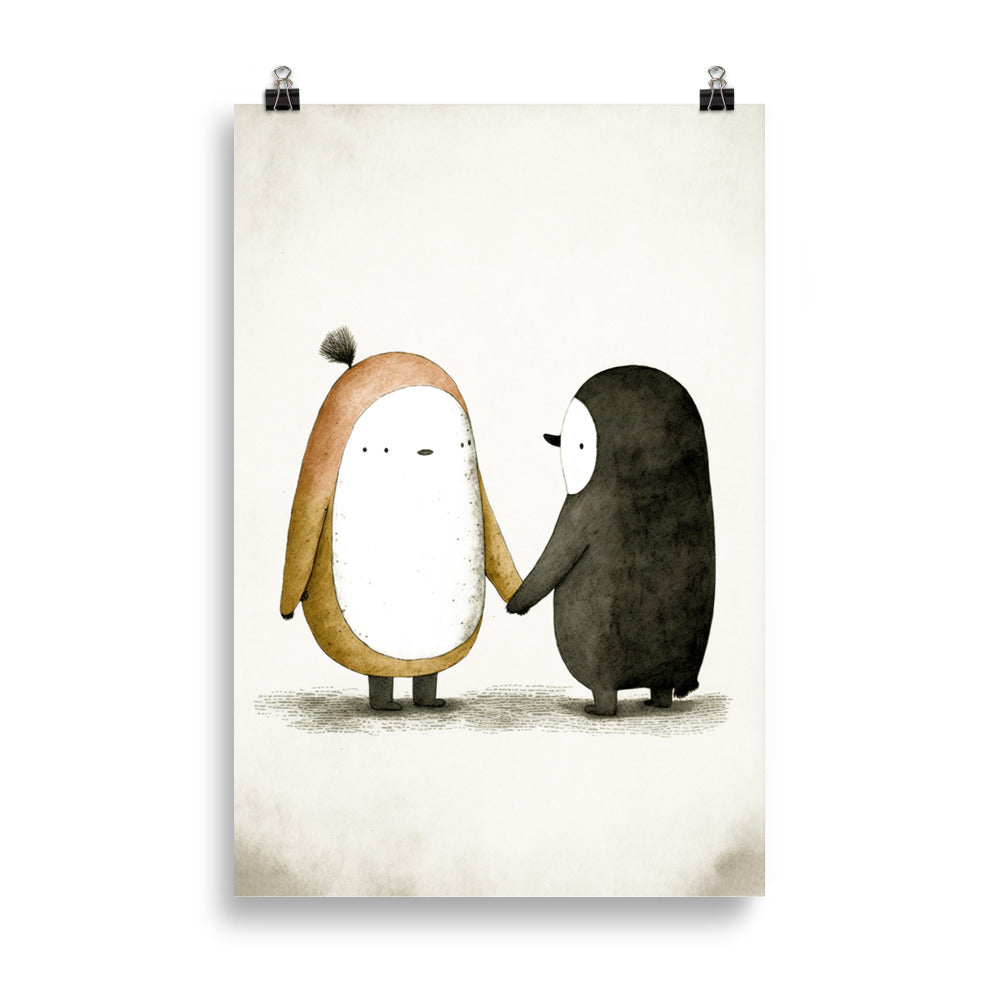 Ensemble de pingouins