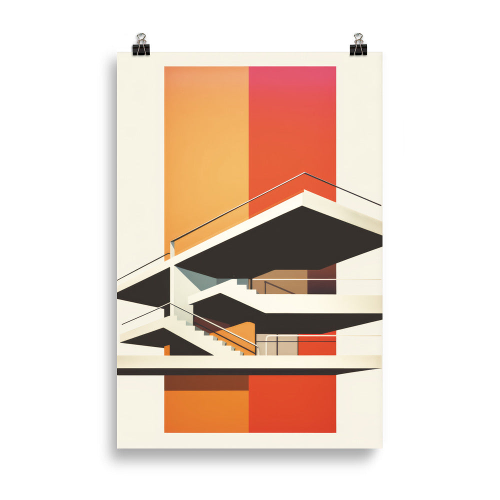 Terrassen und Treppen