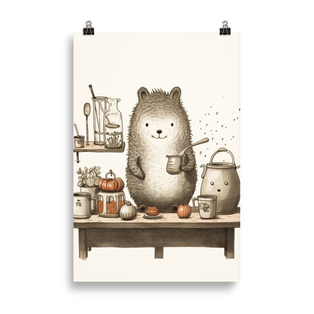 kitchen bear
