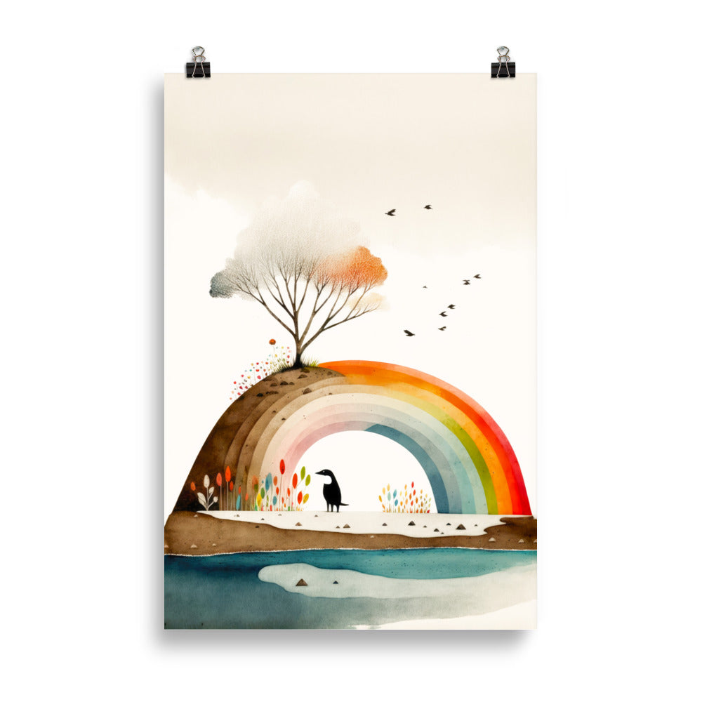 Au bord de l'arc-en-ciel