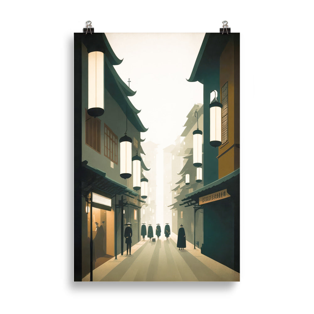 Vue sur la rue