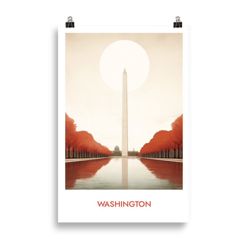 Washington - mit Schrift