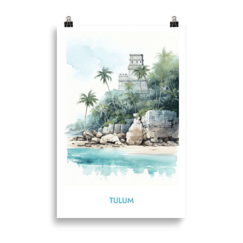 Tulum - avec écriture
