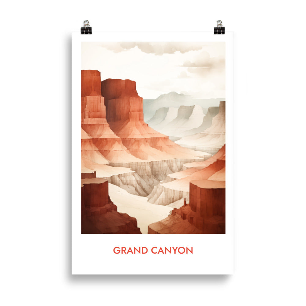 Grand Canyon - mit Schrift