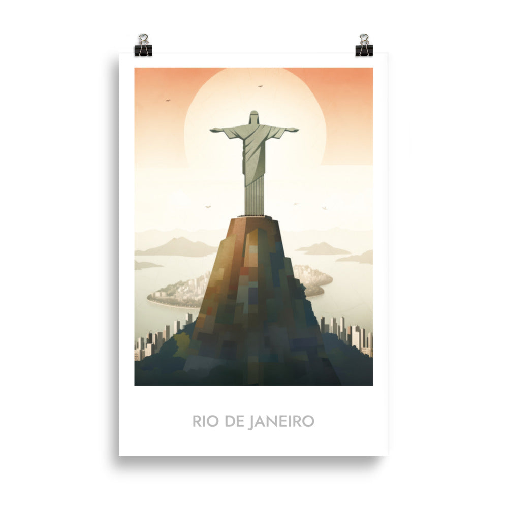 Rio de Janeiro - mit Schrift